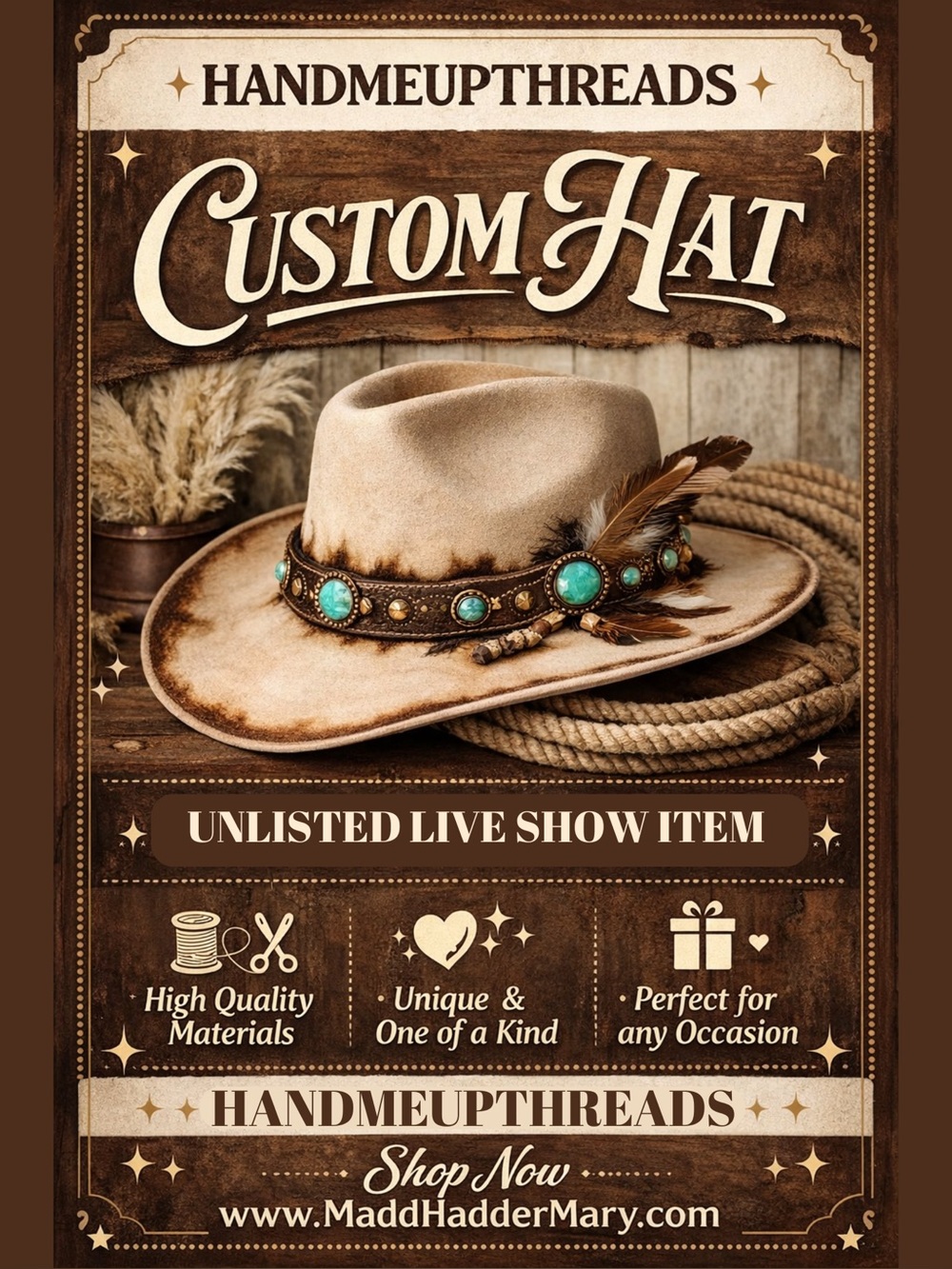 Unlisted Hat for Steph 🤠